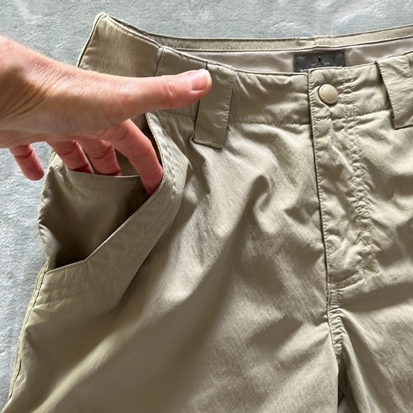 Royal Robbins Shorts Hiking Nylon Tan Sz 30/10 - Picture 4 of 17